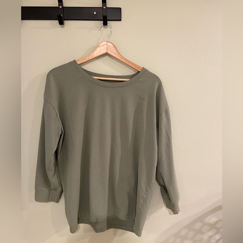 Storq Maternity Pullover - Size Medium - Sage Green